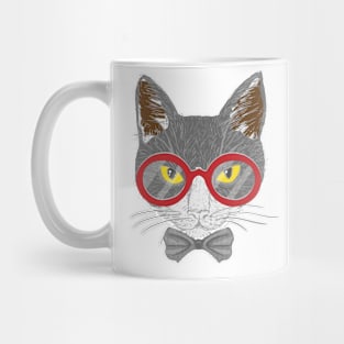 Elegant cat Mug